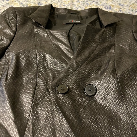 Black shiny Jacket - Picture 4 of 10